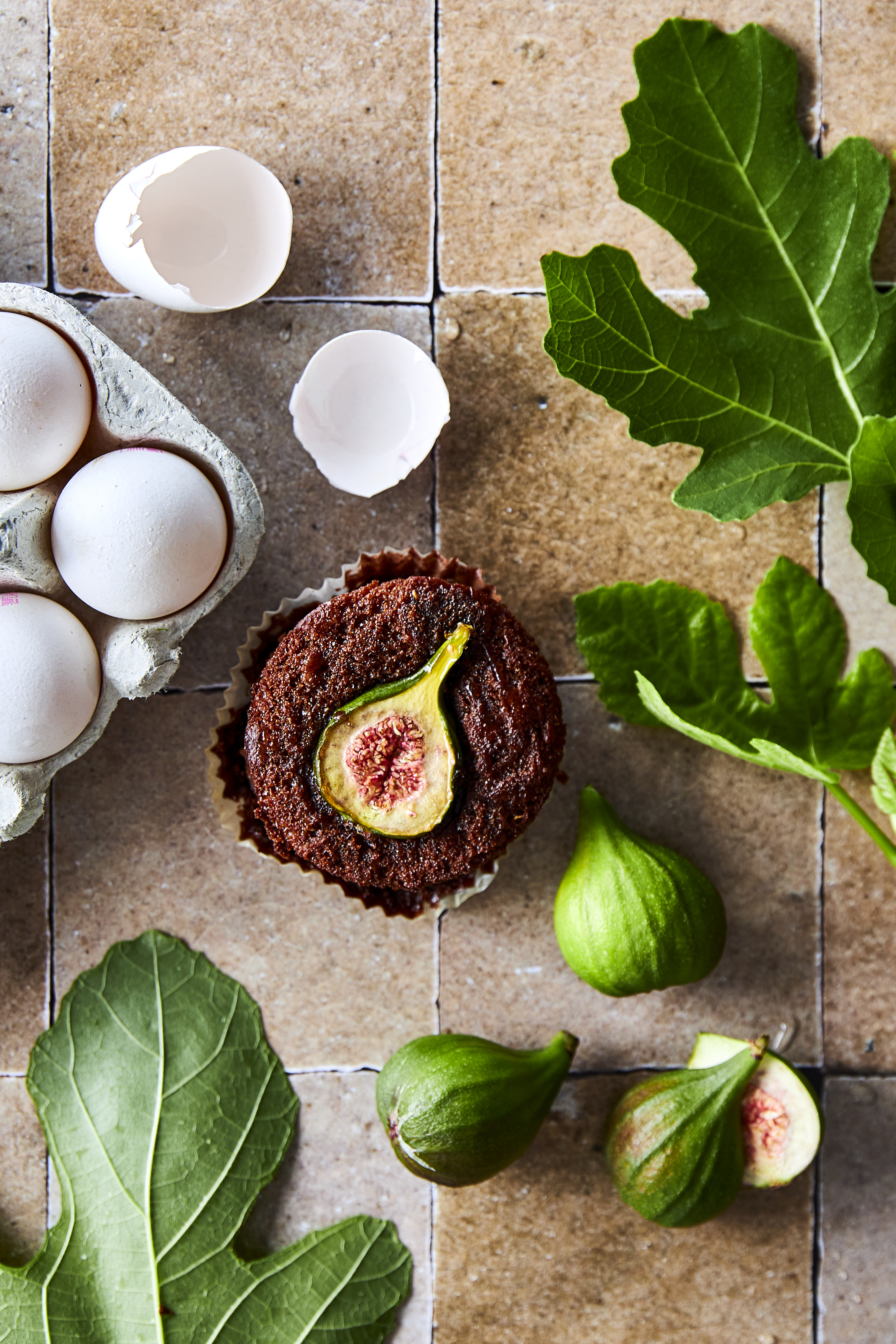 Chokolademuffins med figner