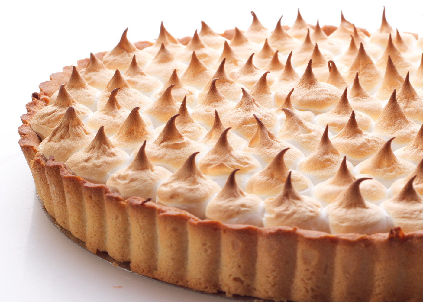 Citrontærte med marengs