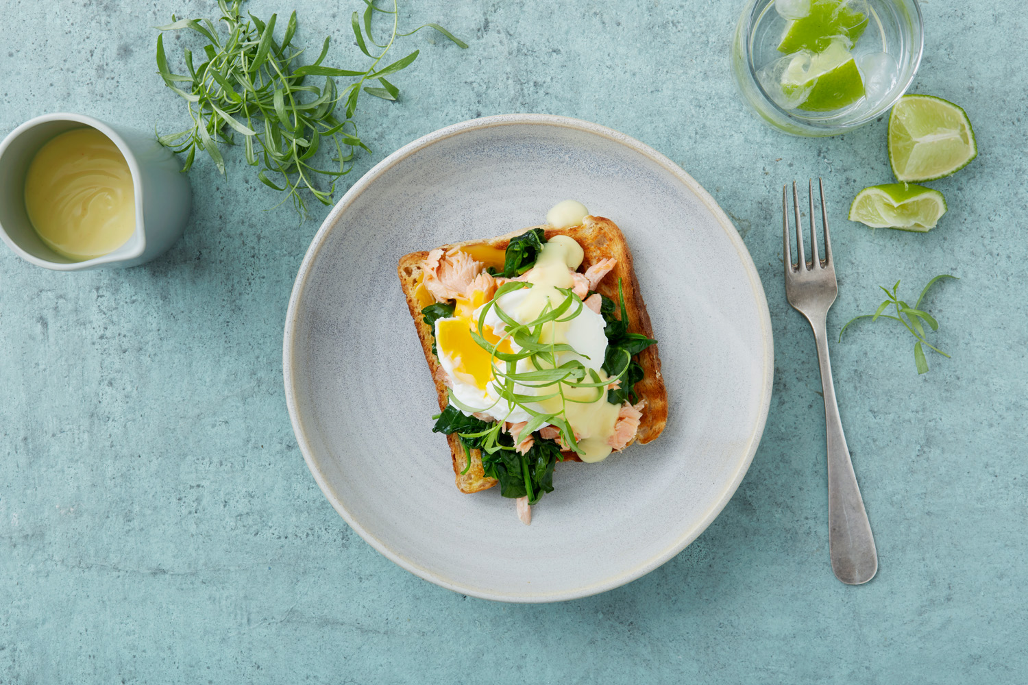 Eggs Benedict med laks