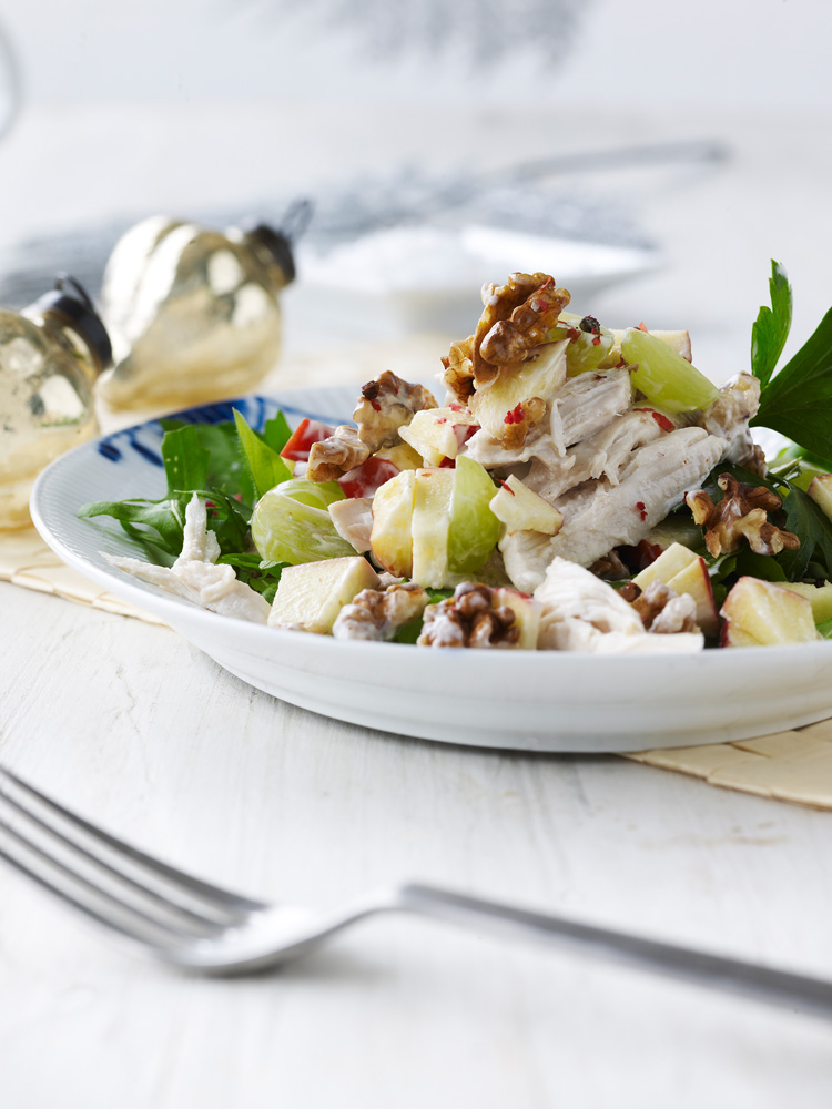 Hønsesalat a la Waldorf
