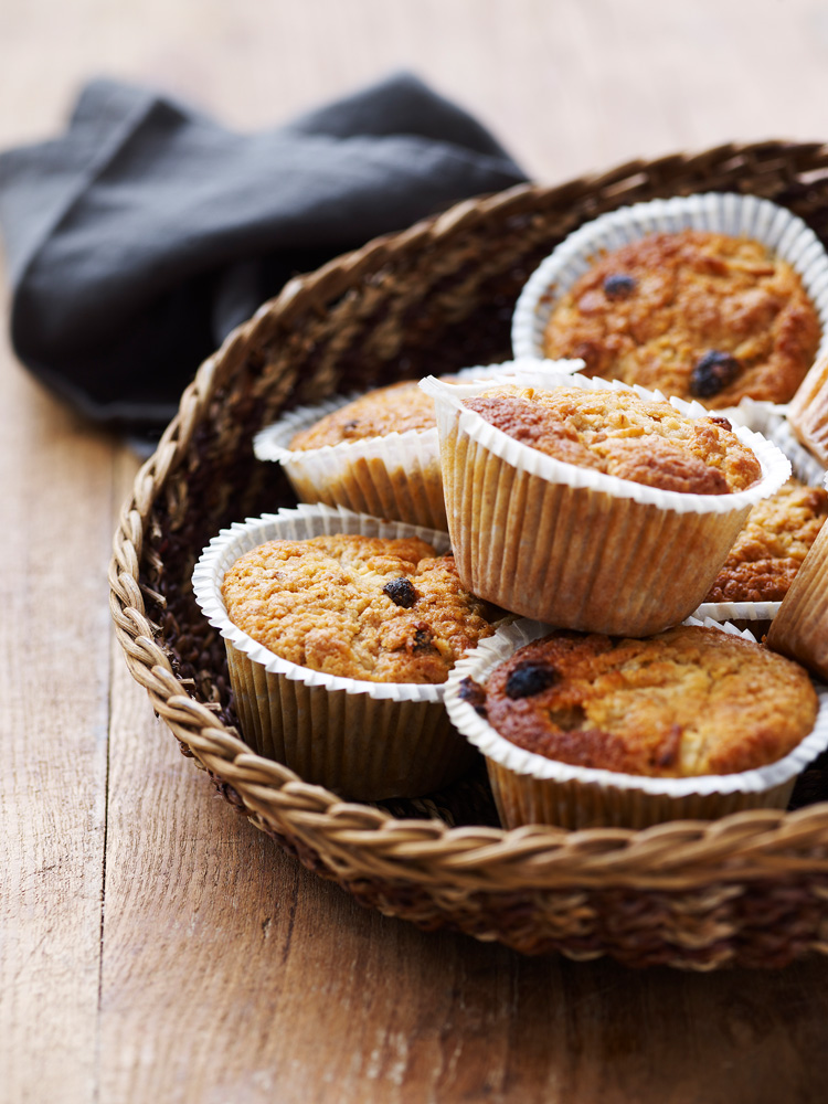 Æblemuffins med lakrids