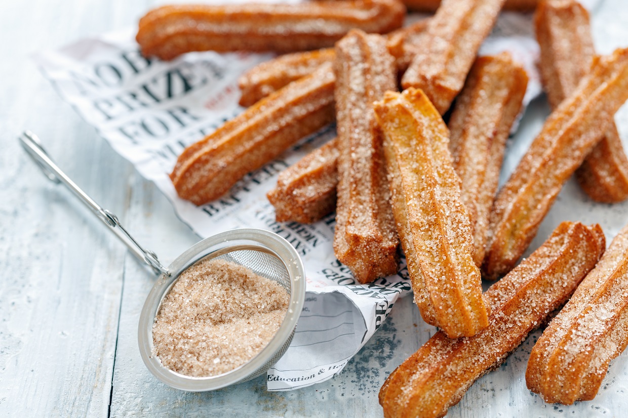 Hjemmelavet churros