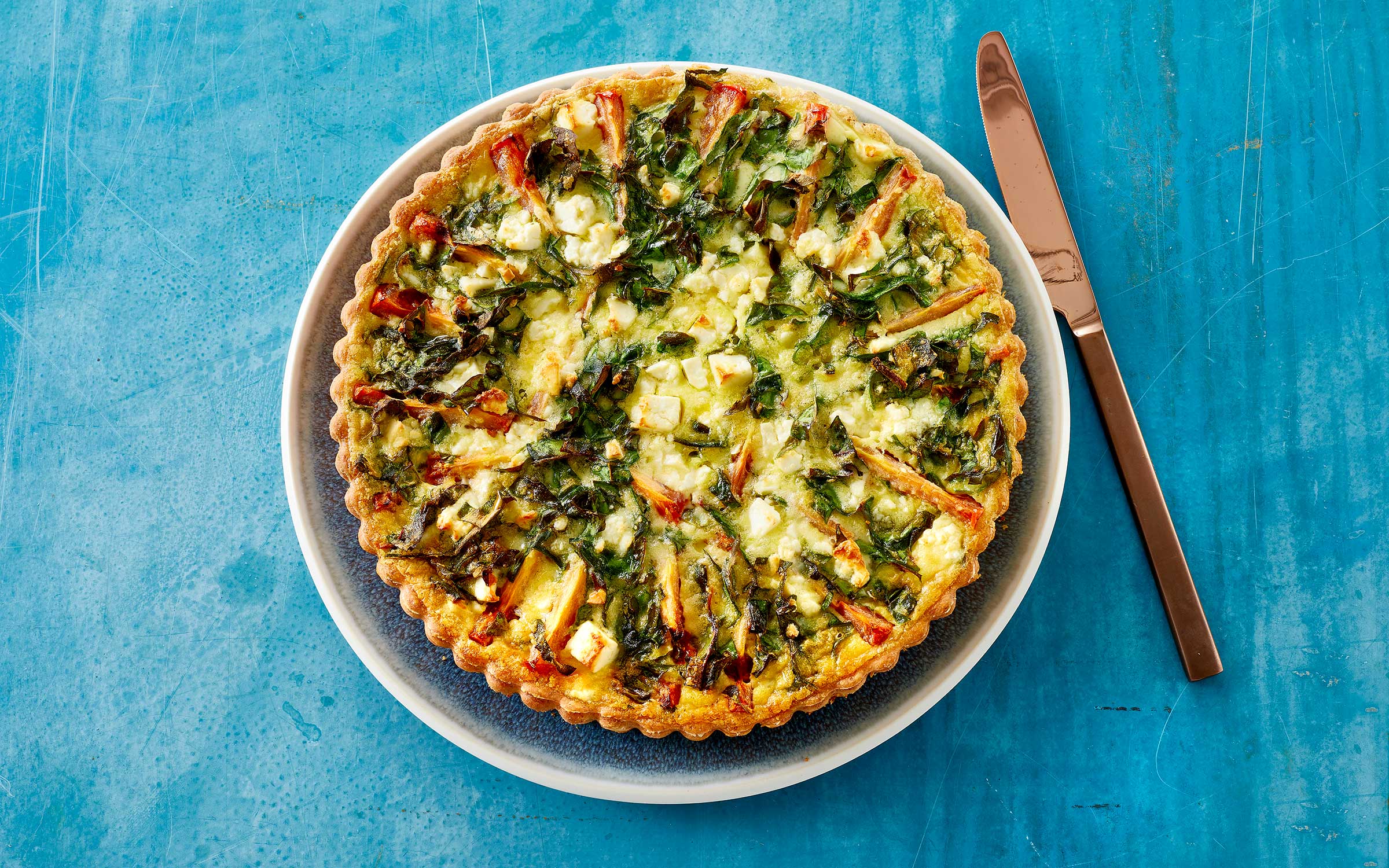 Hverdagstærtebund og -æggemasse