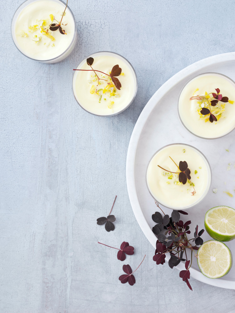 Citron-/lime mousse